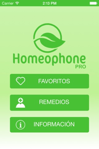 Homeophone Pro screenshot 3