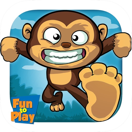 Clumsy Monkey - Ninja and Wizard Monkeys Race to the Rooftops iOS App