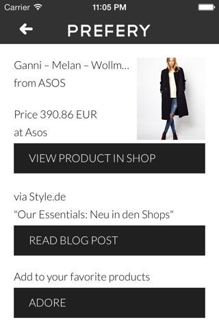 Prefery Fashion News - Blog Shopping, Looks & Outfit Trends screenshot 2