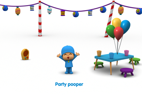 Pocoyo: Party Pooper - Free book for kids screenshot 2