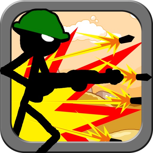 Army Stickman War Zone HD Full Version icon