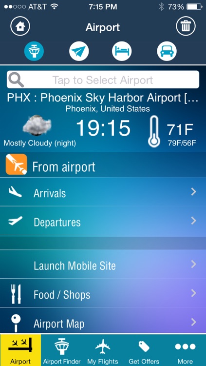 Phoenix Airport + Flight Tracker Premium