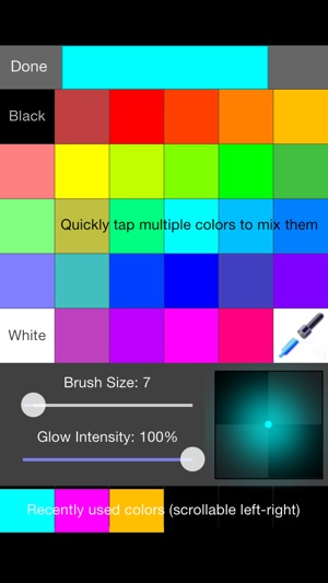 Glow Draw - paint, doodle, color on camera photos with light(圖4)-速報App