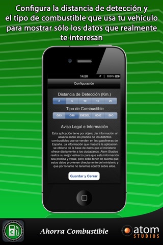 Ahorra Combustible Gratis screenshot 4