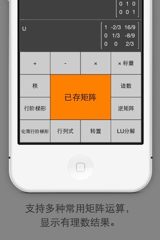 Matrix Calculator +    —Lite Version screenshot 2