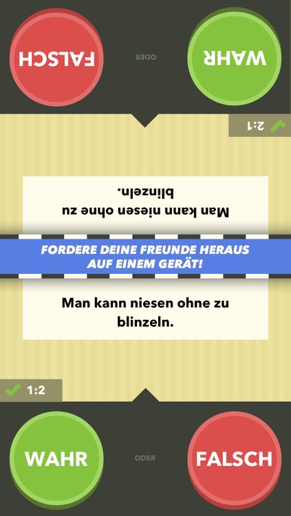 Wahr oder Falsch - Das Spiel