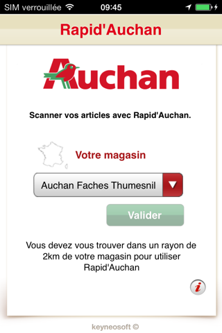 rapid'Auchan screenshot 2