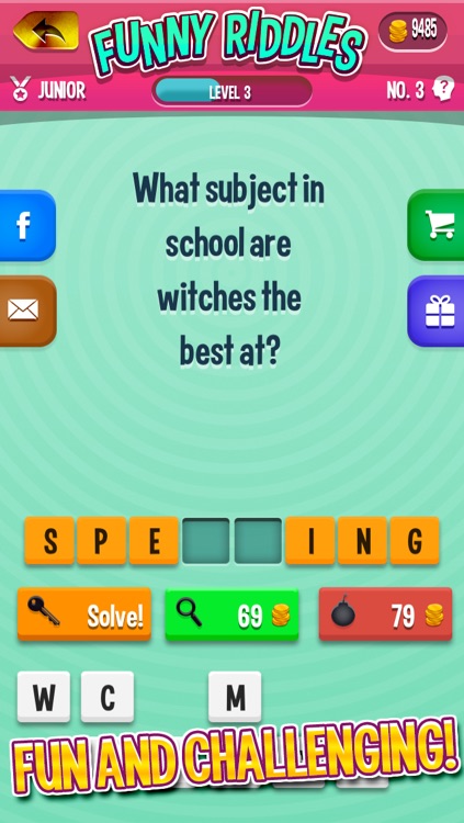 Funny Riddles: The Free Quiz Game With Hundreds of Humorous Riddles