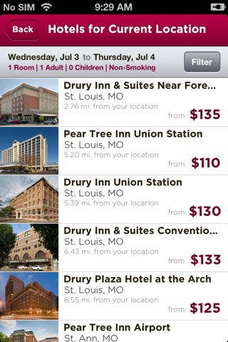 Drury Hotels screenshot 2