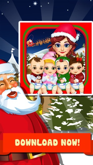 Mommy's Christmas Baby Salon Doctor - my hair spa santa make(圖5)-速報App