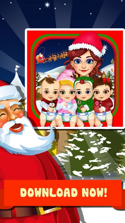 Mommy's Christmas Baby Salon Doctor - my hair spa santa makeover for kids! screenshot-4