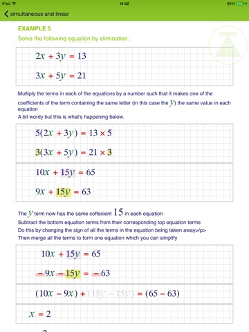 Algebra Attack Lite screenshot 3