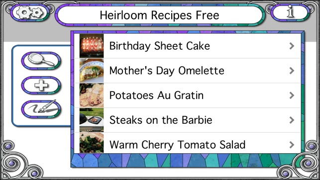 Heirloom Recipes Free