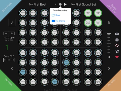 Gumdrops * beats so sweet, you're bound to get ill.® A Different Kind of Drum Machine screenshot 4