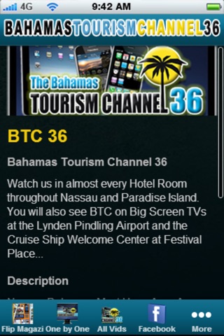 Bahamas Tourism Channel 36 screenshot 2