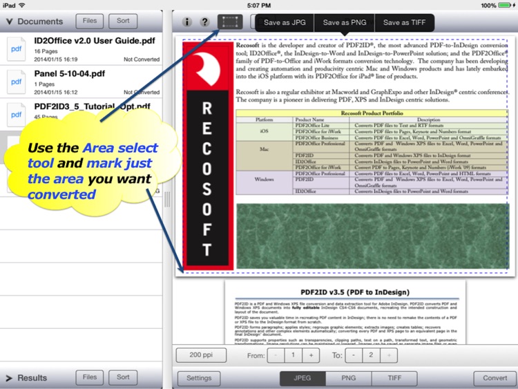 PDF to JPEG - PDF2Office 2017 screenshot-3