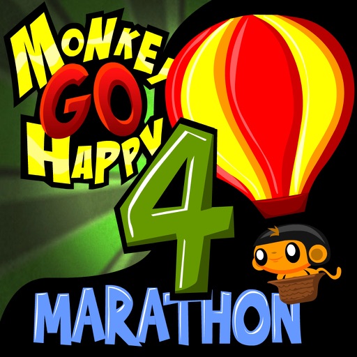 Monkey GO Happy Marathon 4 iOS App