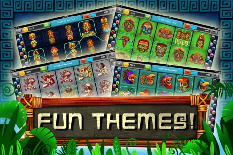 Aztec Slots Party Coin Mania - Addictive Slot-Machines Casino Style Simulation Game FREE screenshot 4
