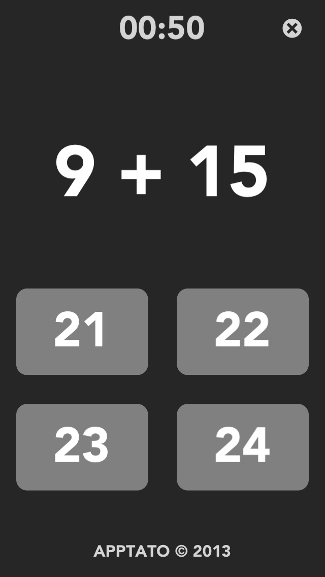 Multiple Choice Math 1.01 IOS -