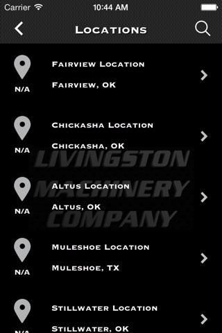 Livingston Machinery Company screenshot 2