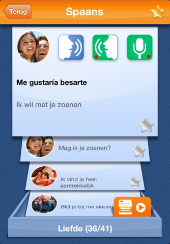 iSpeak Spanish:  Interactive conversation course - learn to speak with vocabulary audio lessons, intensive grammar exercises and test quizzes screenshot 3