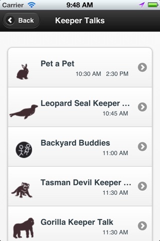 Taronga Zoo Sydney map & shows screenshot 4