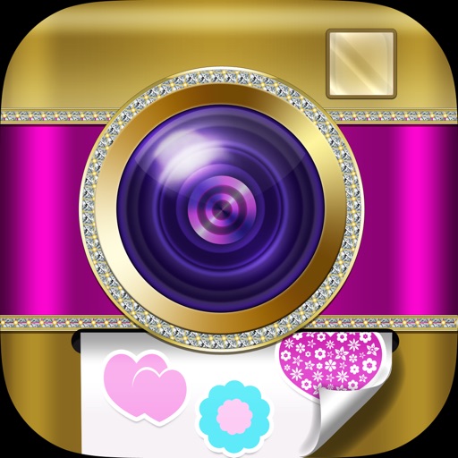 Princess Sticker Photos - Girl Edition: Create & Design Pictures for Friends, Celebrity with Fun, Cute, Beautiful Frames, Stickers & Stamps Makeover icon