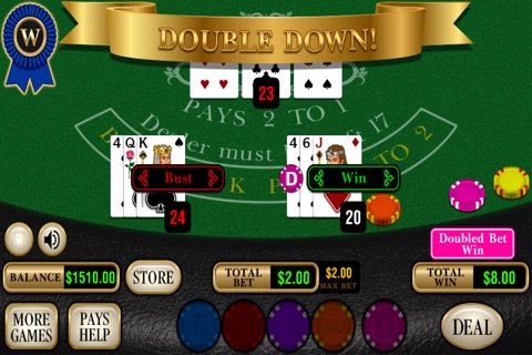 RDI Pocket BlackJack screenshot 3