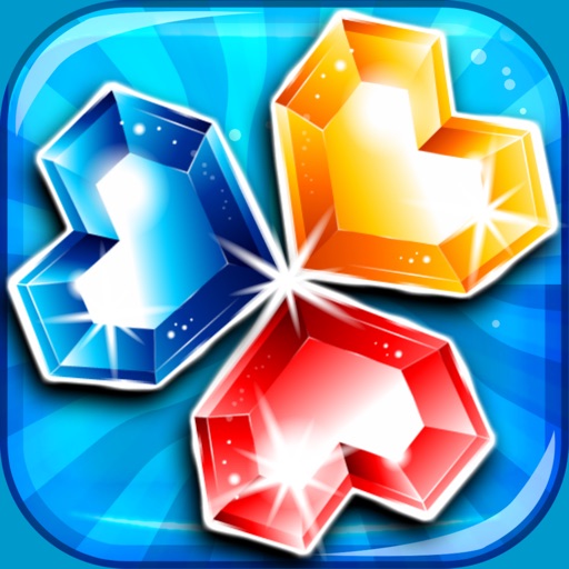 Blitz Fun Match-3 - diamond game and kids digger's quest hd free iOS App