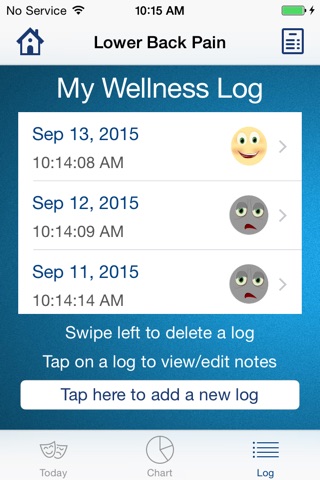 My Wellness Log Pro screenshot 4