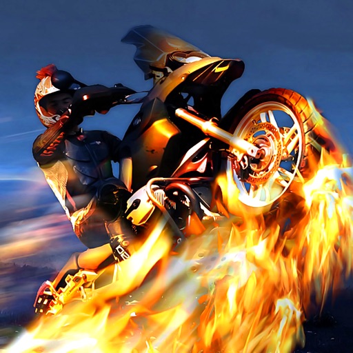 Action Motorcycle 3D Race: Motor-Bike Fury Simulator Racing Game Free iOS App