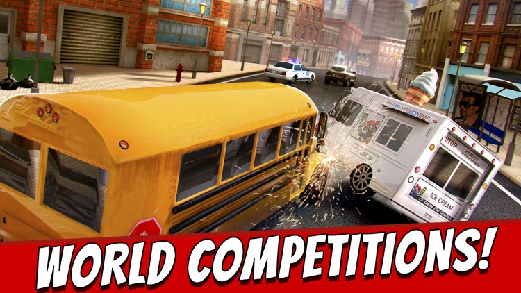 Top Bus Racing . Crazy Driving Derby Simulator Game For Free 3D