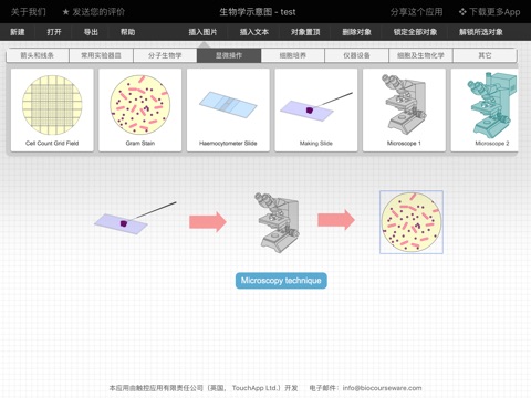 Bio Flowchart screenshot 2