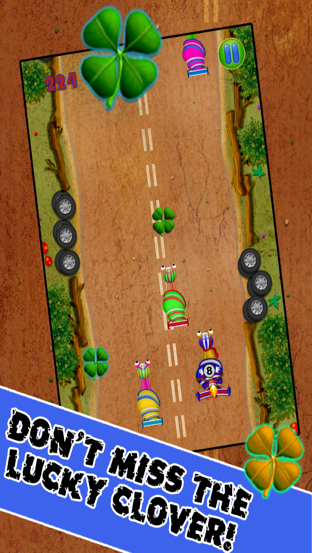 Real Nitro Snail Racing : A Free Reckless Jungle Speed Chase - For iPhone & iPad Editionのおすすめ画像3