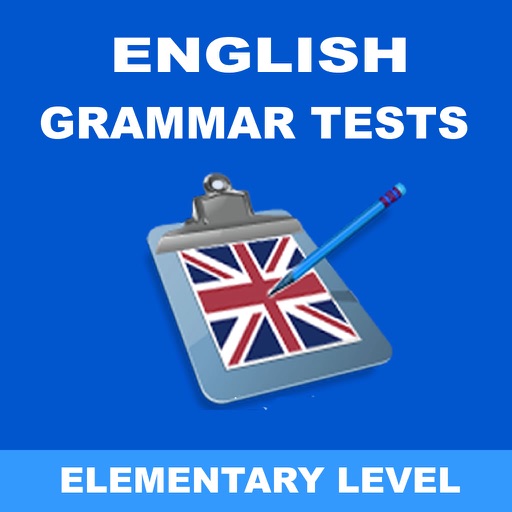 English Grammar Test - Elementary Level Icon