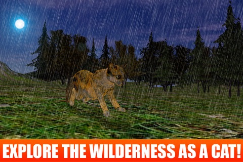 Wildlife Survival 3D: Wild Cat screenshot 2