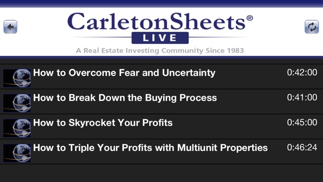 Carleton Sheets Live(圖2)-速報App