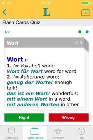 Großes Englisch Wörterbuch screenshot 3