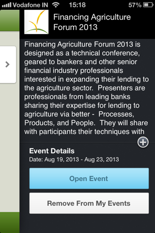 Financing Agriculture Forum 2013 screenshot 2