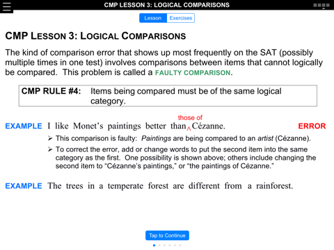 IPALS SAT Grammar: Writing test prep, English rules, college admission screenshot 3