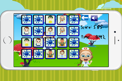 Portrait Match Game for kids screenshot 2