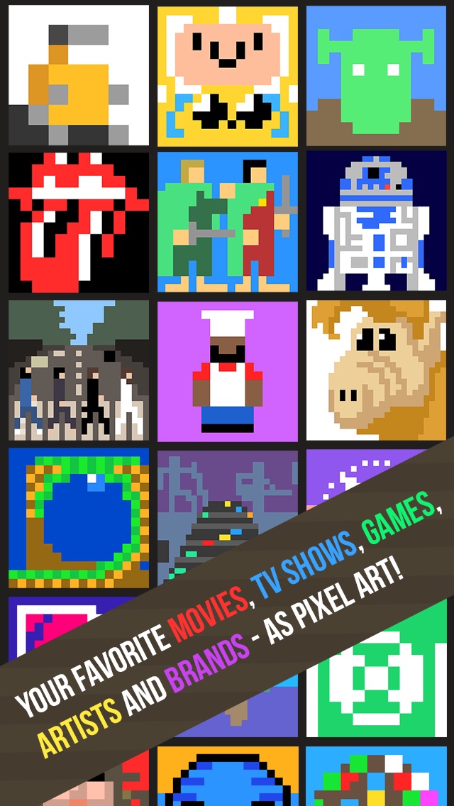 Pixel Pop - Quiz & Trivia of Icons, Songs, Movies, Brands and Logos 1.0.6 IOS -