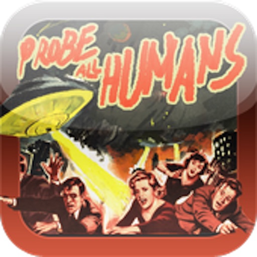 Probe All Humans - Retro UFO Battle Story icon