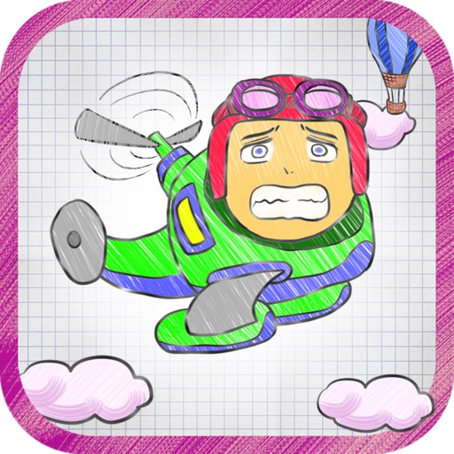 Doodle Kamikaze Icon