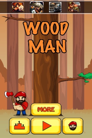 Wood Man & lumberjack screenshot 2