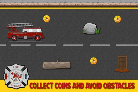 City Firetruck Racing - A Fun Fire Engine Driver Race Game for Kids screenshot 3