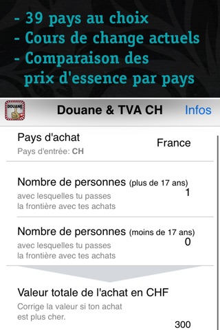 Douane & TVA CH screenshot 4