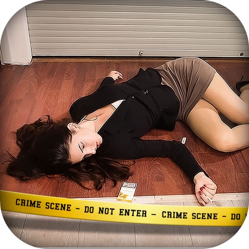 criminal detective - criminal scene Icon