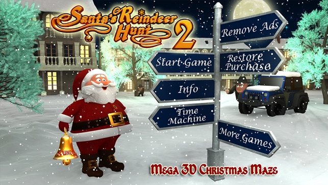 Santa's Reindeer Hunt 2 - Mega 3D Christmas Maze(圖5)-速報App