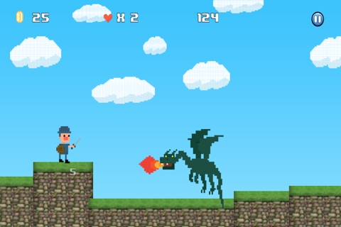 Adventures of a Dragon Hunter: Pixel Kingdom screenshot 4